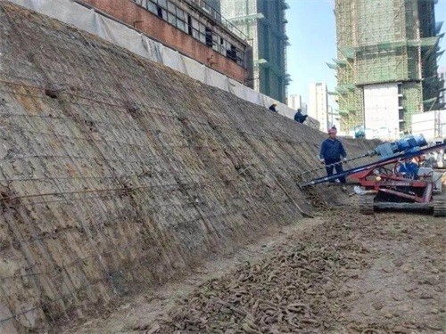广南建筑边坡支护